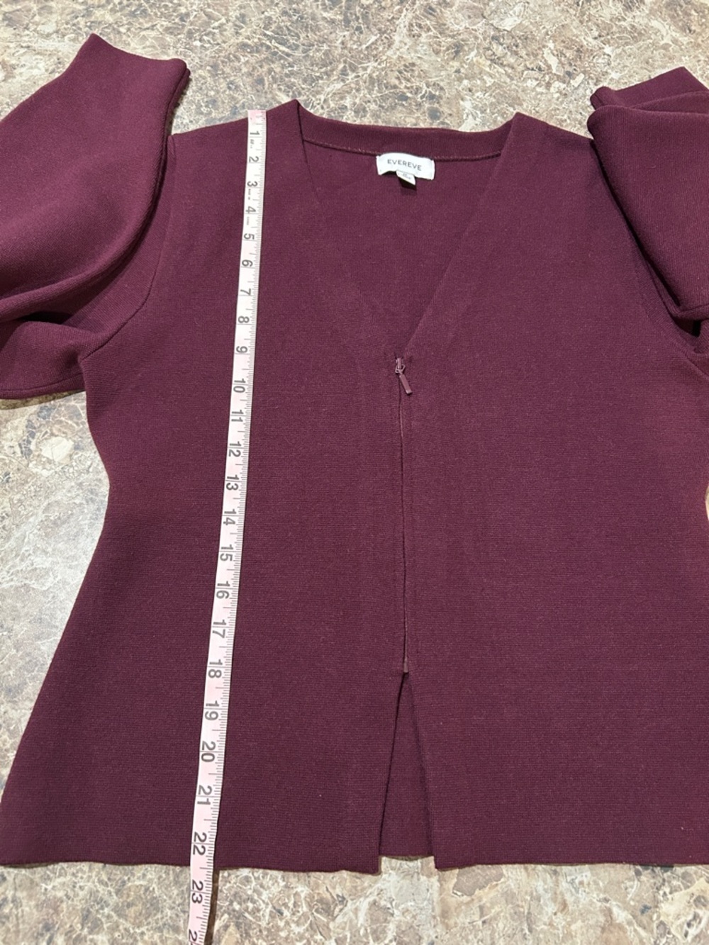 Evereve Knit Zip Sweater Jacket - Picture 8 of 8